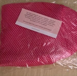 Shapermint Hot Pink Mesh Intimates Laundry Bag